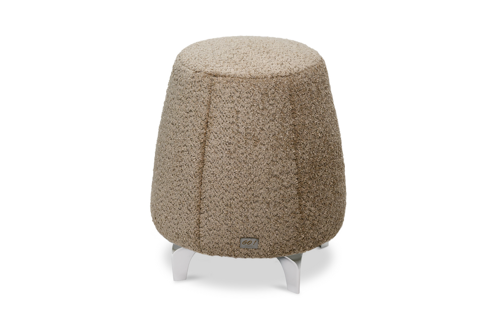 Tabouret ergonomique bouclette - Taupe