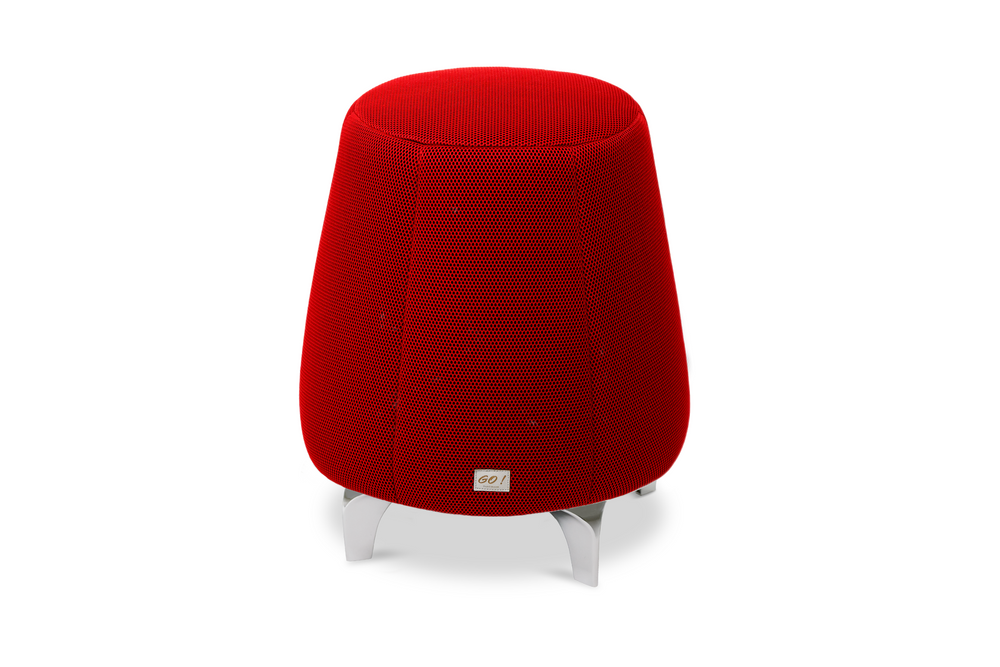 Tabouret ergonomique en résille fine - Bordeau