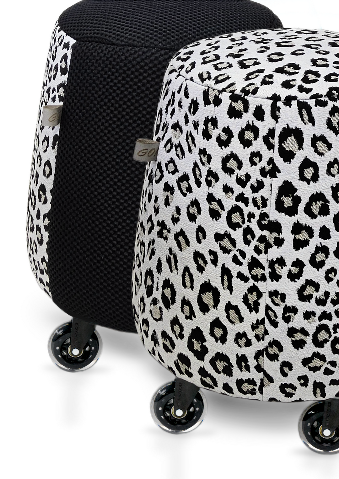Tabouret ergonomique - Résille noire / Jaguar